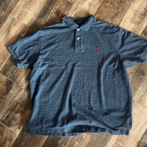 Polo by Ralph Lauren Men's Dark Blue Polo Shirt
